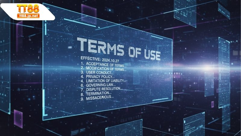 Giới thiệu về điều khoản sử dụng của nhà cái TT88