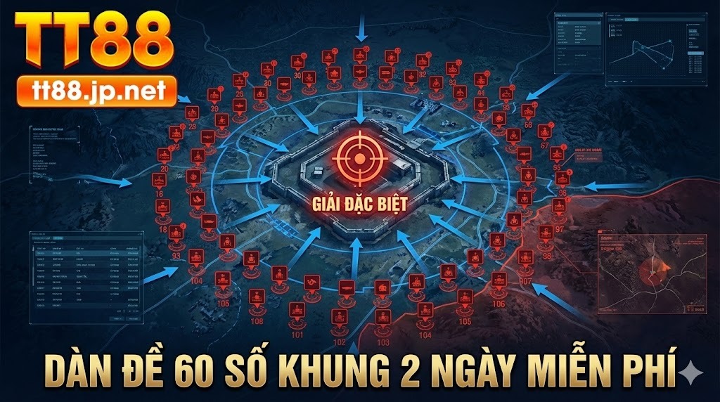 Dàn đề 60 số khung 2 ngày miễn phí: Phương pháp bất bại tại TT88 5 Tuyệt kỹ soi cầu dàn đề 60 số khung 2 ngày miễn phí đỉnh cao từ chuyên gia