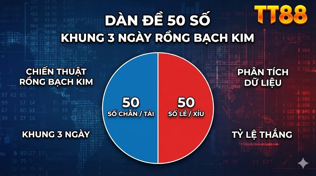 Dàn đề 50 số khung 3 ngày Rồng Bạch Kim: Chiến thuật ăn thông tại TT88 6 Sức hút khó cưỡng từ chiến thuật nuôi dàn đề 50 số khung 3 ngày Rồng Bạch Kim