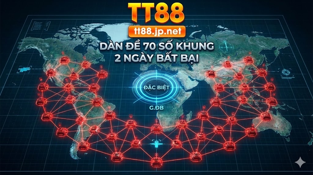 Dàn đề 70 số khung 2 ngày bất bại: Chiến thuật đánh nhanh thắng lớn tại TT88 2 Bí kíp tạo dàn đề 70 số khung 2 ngày bất bại chuẩn xác từ cao thủ TT88