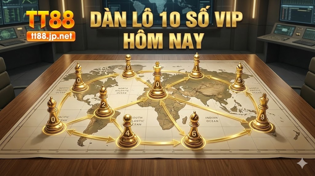 Dàn lô 10 số VIP hôm nay: Chiến thuật rải thảm gặt hái thành công tại TT88 1 Bí kíp soi cầu dàn lô 10 số VIP hôm nay "bách phát bách trúng"